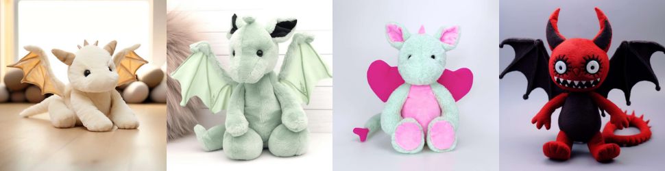 Dragon En Peluche Géant Blanc De Feu • Univers Peluche Dragon En Peluche Géant Blanc De Feu • Univers Peluche