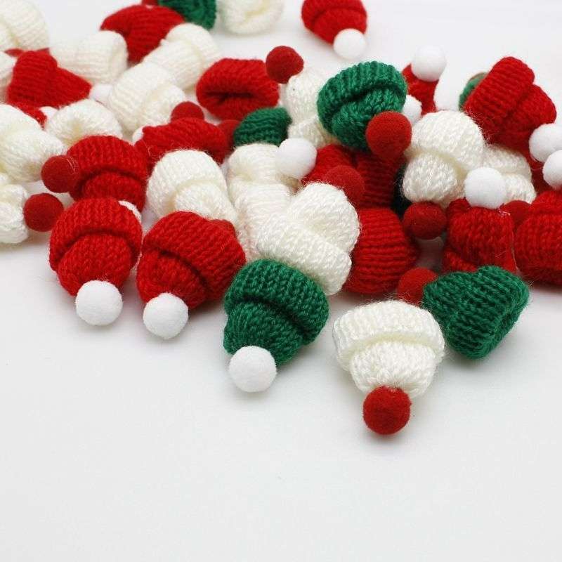 mini Christmas finger caps