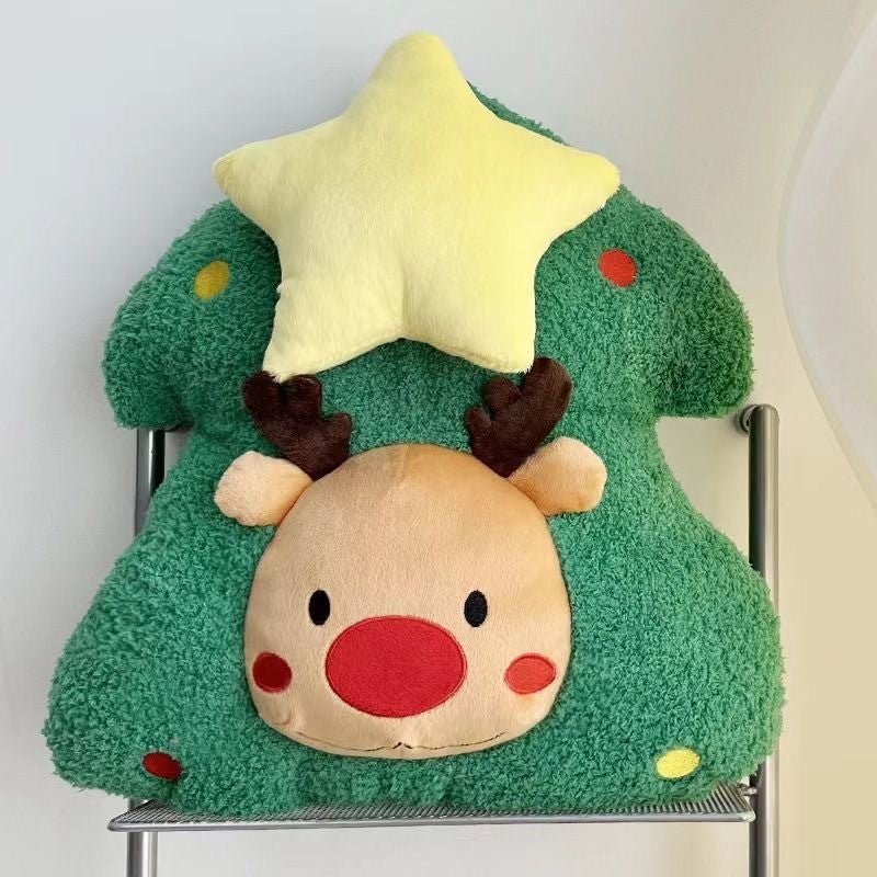 Christmas Tree Plush Pillow