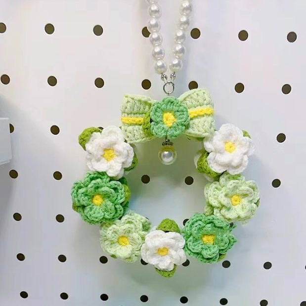 Colorful Wreath Penants Crochet DIY Kit