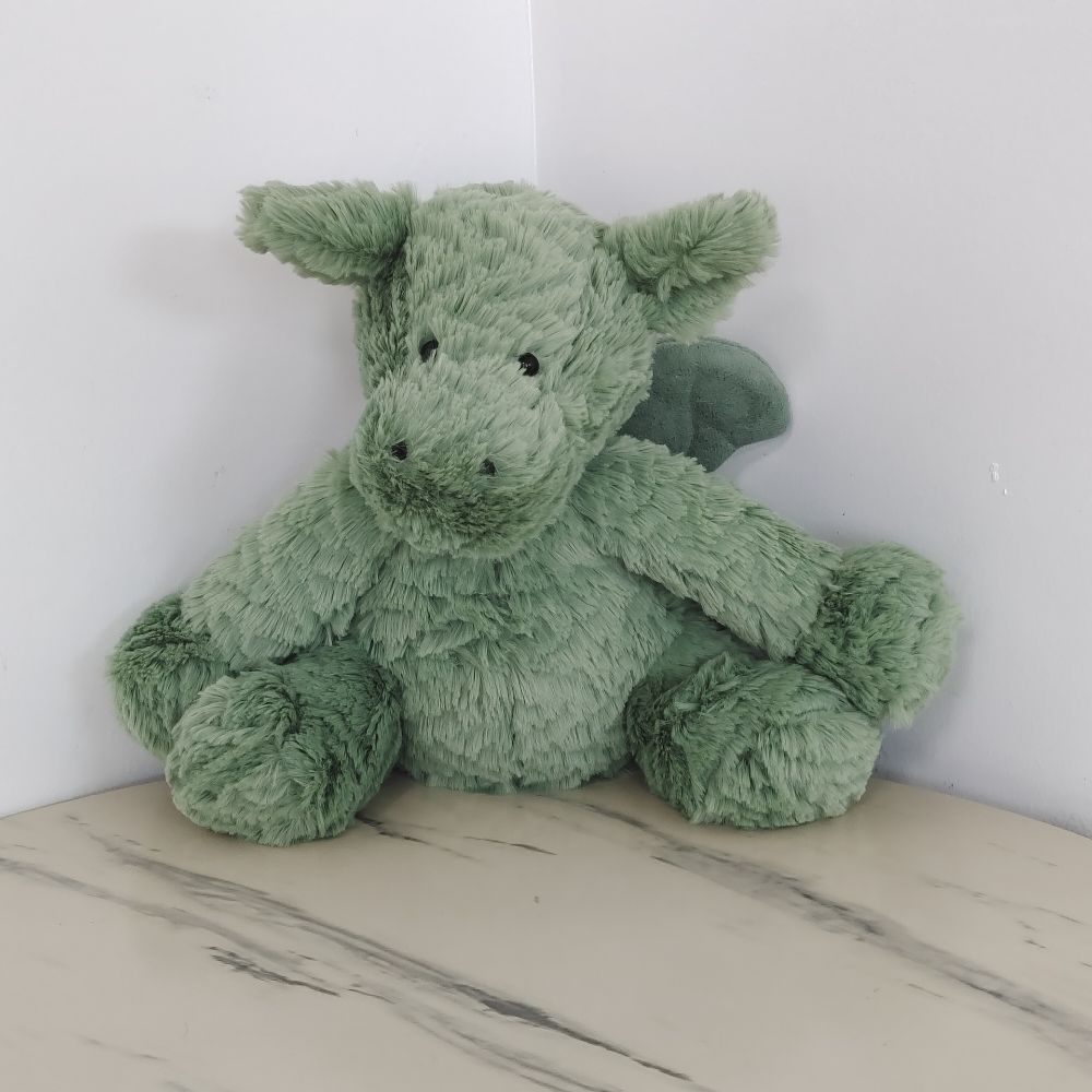 Cute Green Dragon Plush