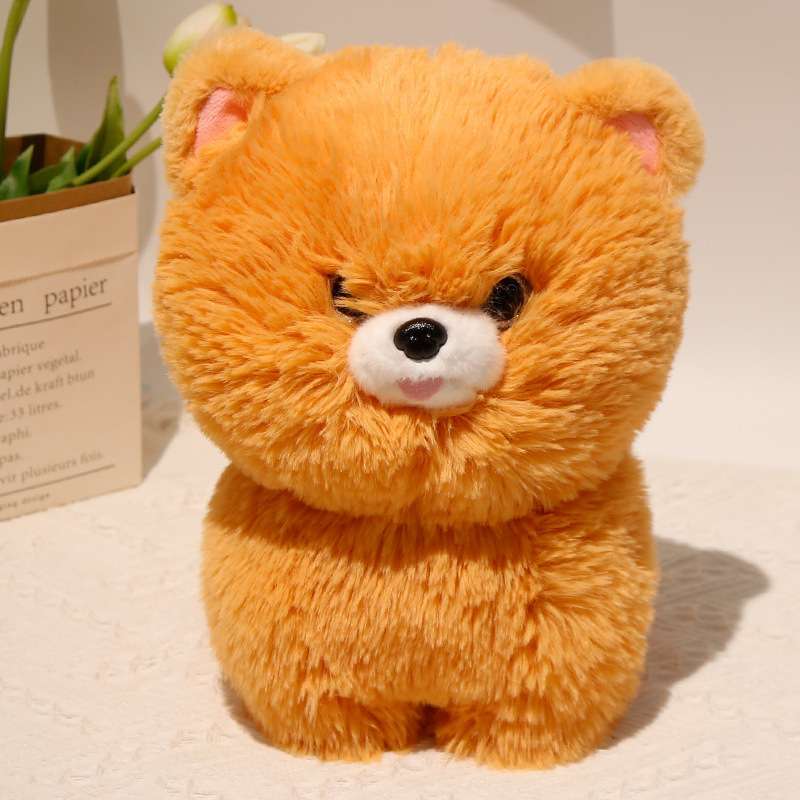 Cute Pomeranian Puppy Plush