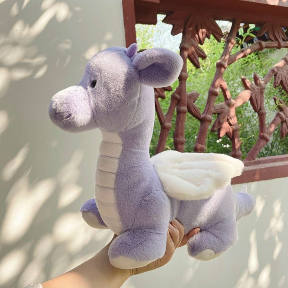 Cute Pale Purple Dragon Plush