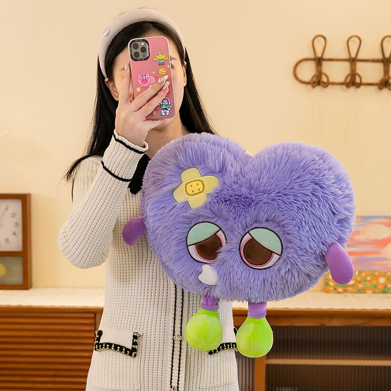 Cute Rabbit Heart Plush Toy