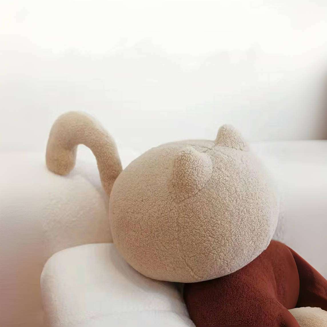 Cute Simple Cat Stuffed Animal