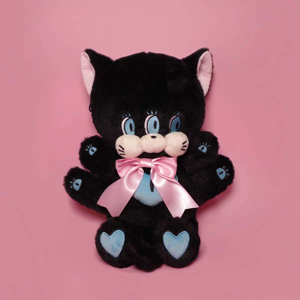 Spider Black Cat Stuffed Toy