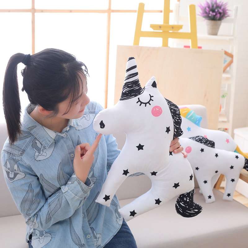Kawaii Unicorn Plush Pillow