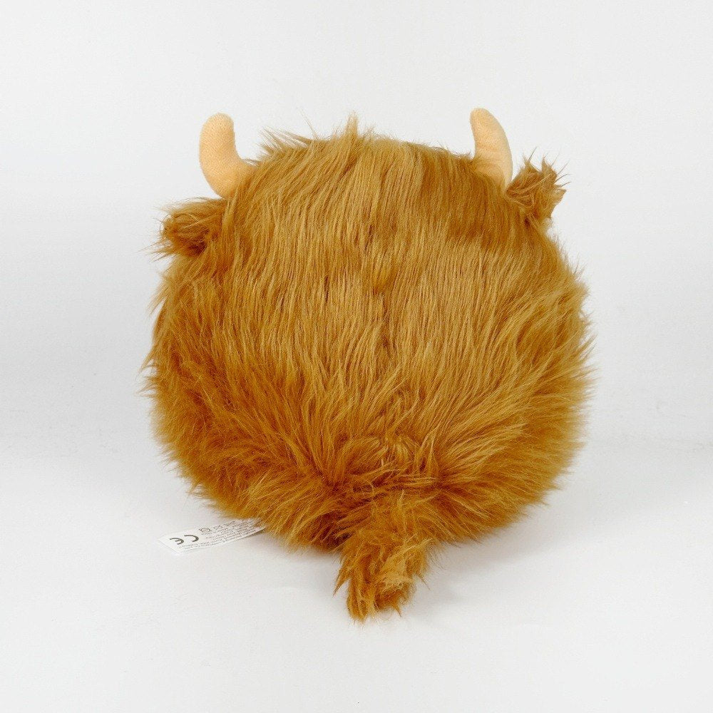 Shaggy Highland Cow Plush Toy