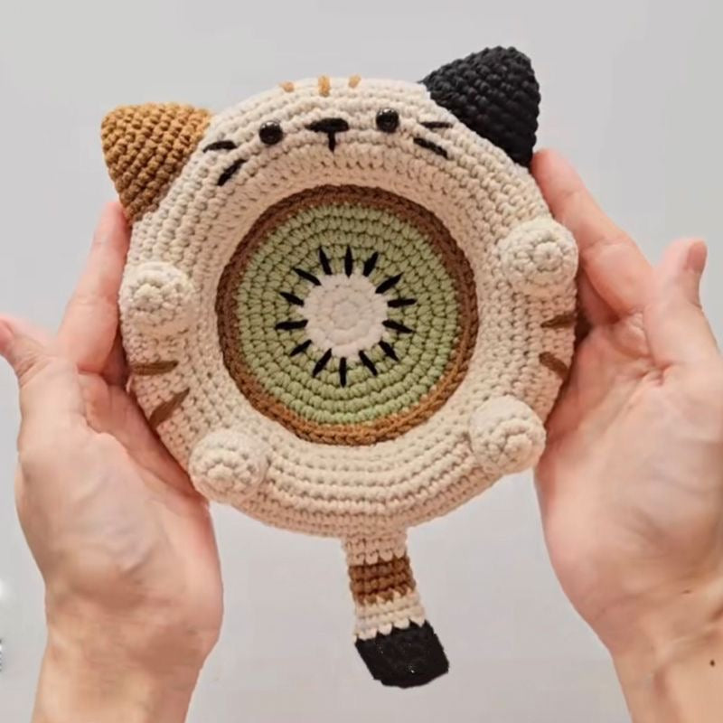 Cute Animals Coaster Crochet DIY Kit