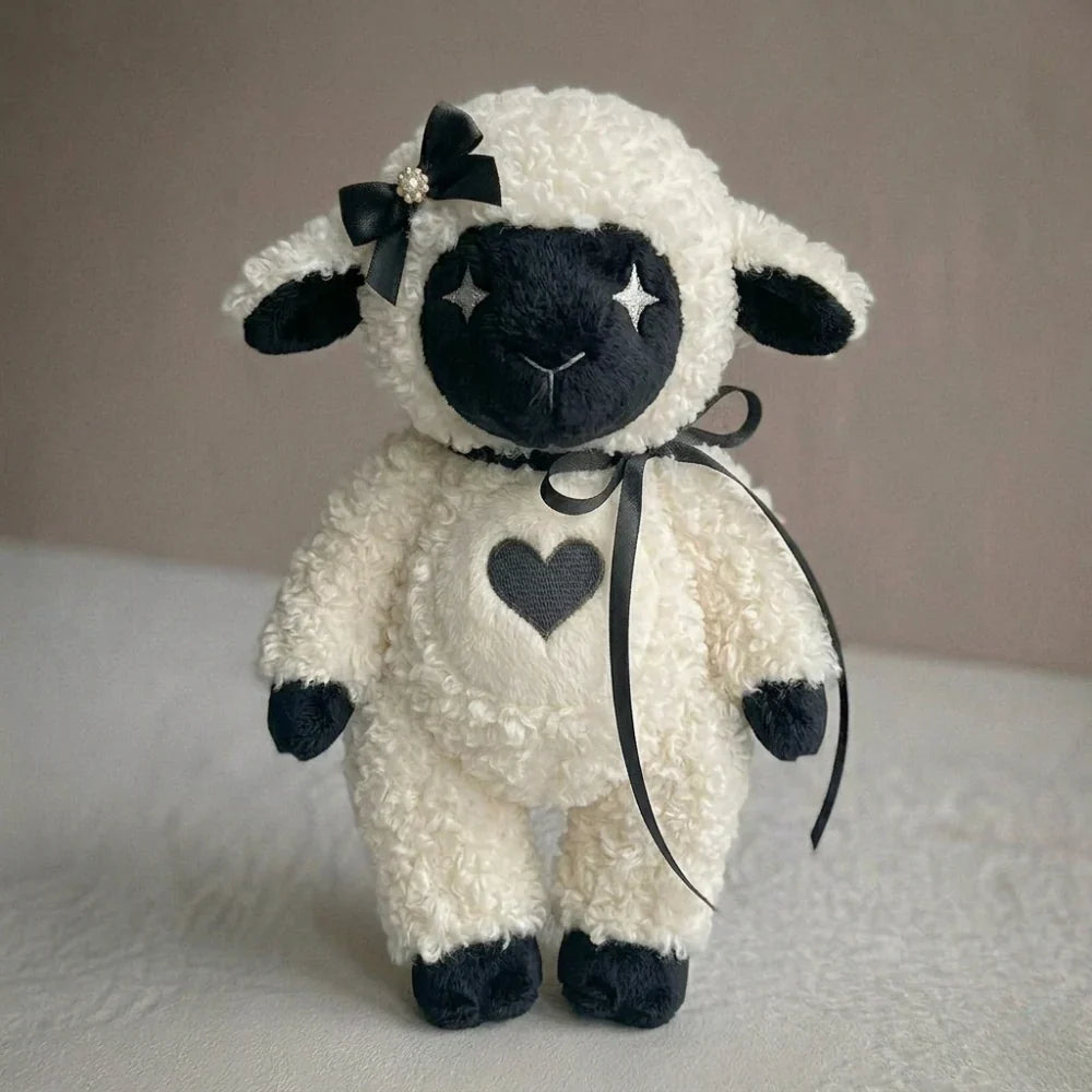 Black Nose Sheep Charm Stuffed Animal
