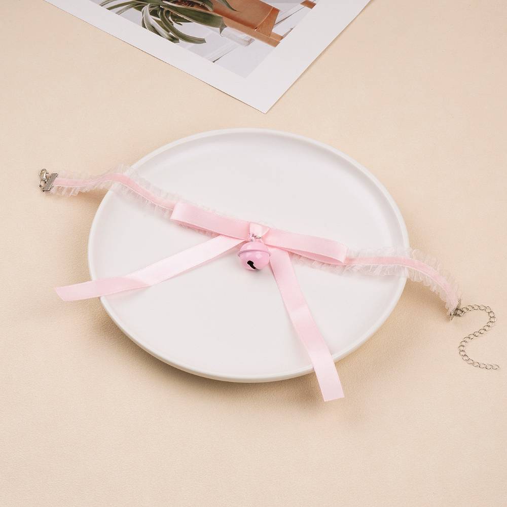 Ribbon Bell Frill Choker Lace