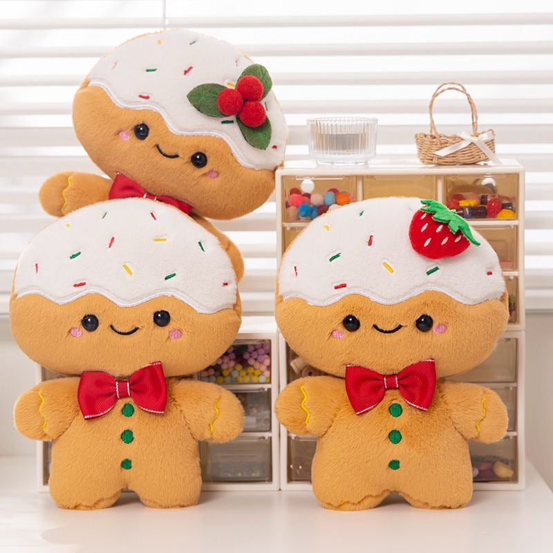 Cute Gingerbread Man Plush