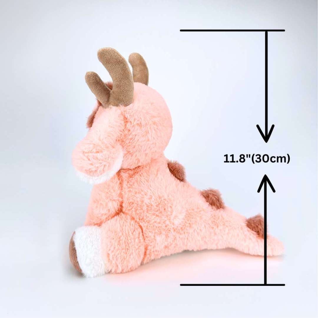 Cute Pink Dragon Plush