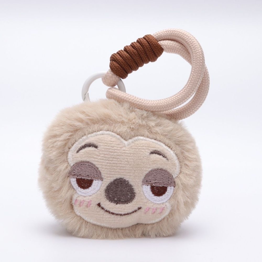 Cute Sloth Stuffed Animal Keychain