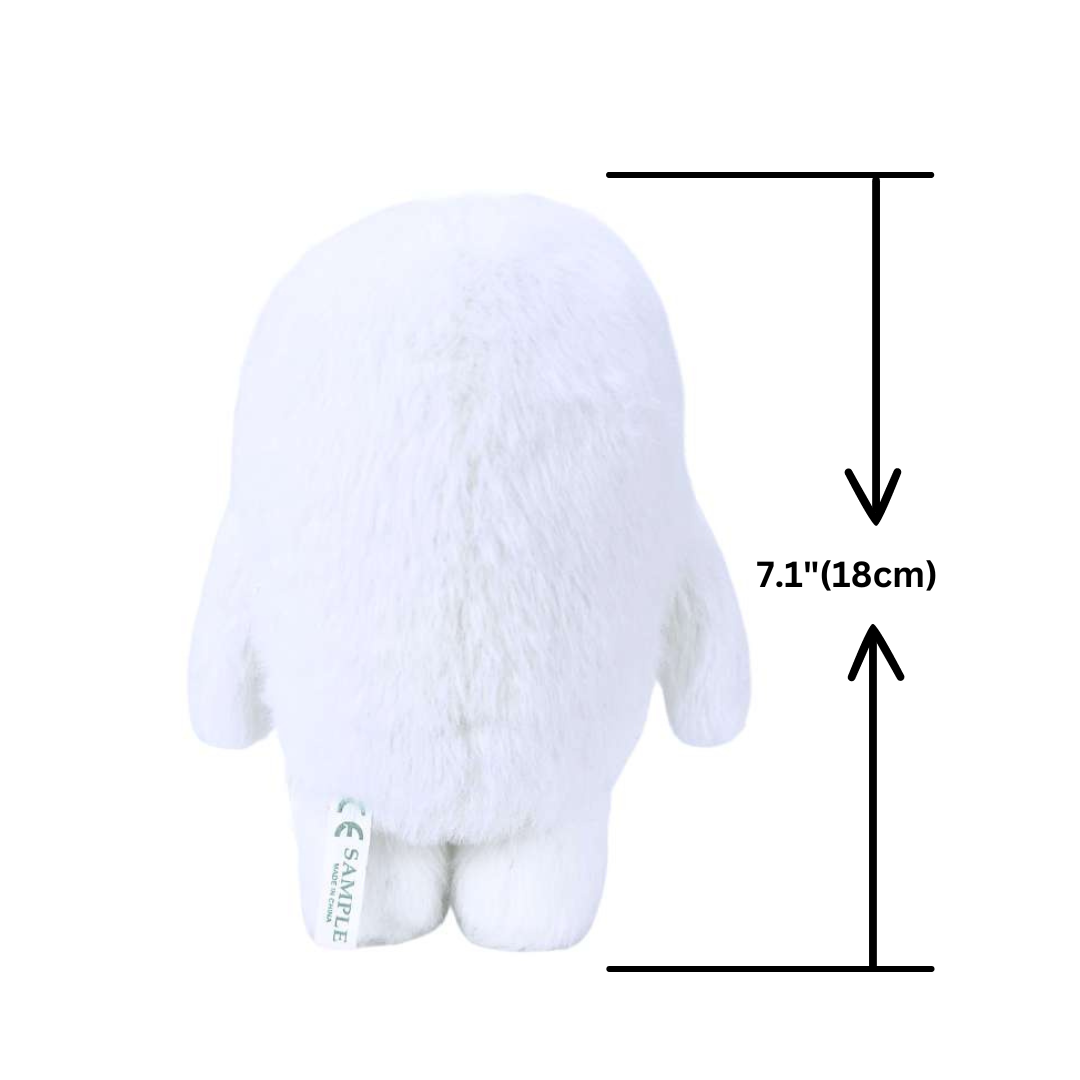 Stuffed white Yeti