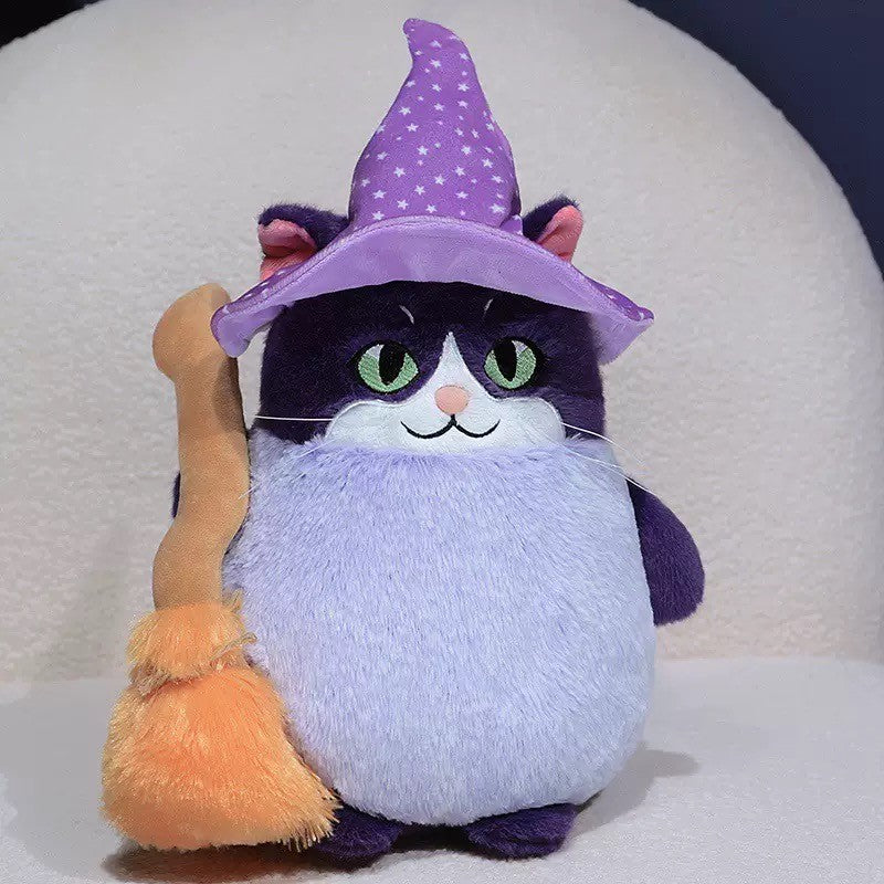 Halloween Cute Ghost and Cat Plush Toy