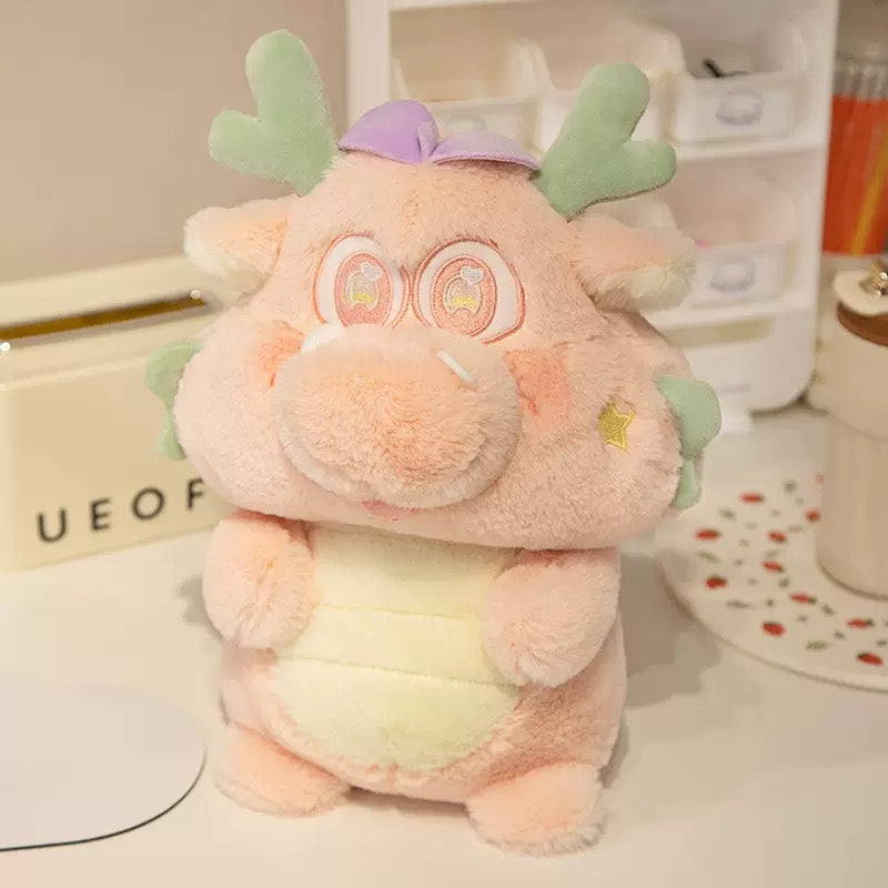 Kawaii Fluffy Dragon Stuffed Animal