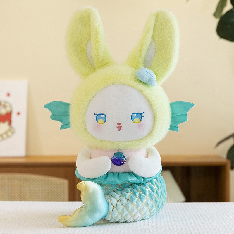 Kawaii Mermaid Bunny Plush