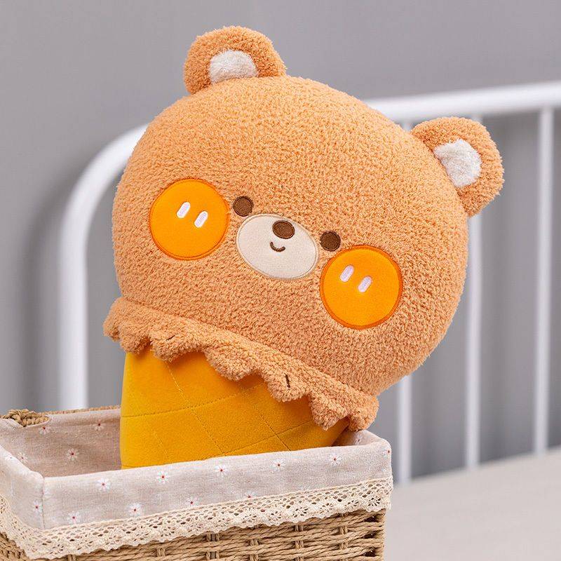 cuddly ice cream bear stuffed toys