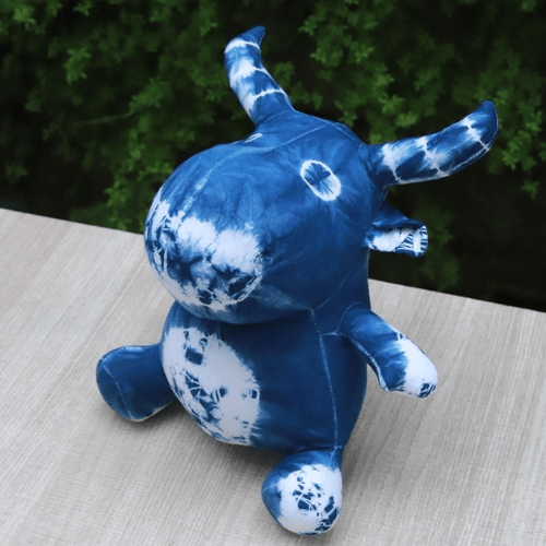 Cow Plush Tie Dye