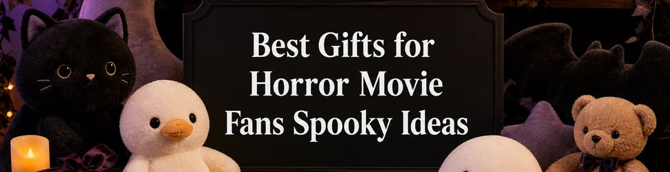 Best Gifts for Horror Movie Fans Spooky Ideas PlushThis blog feature picture