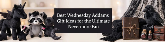 Best Wednesday Addams Gift Ideas for the Ultimate Nevermore Fan PlushThis blog feature picture