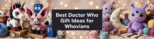 Best Doctor Who Gift Ideas for Whovians PlushThis blog feature picture
