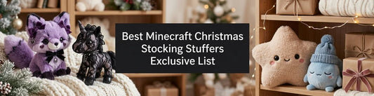 Best Minecraft Christmas Stocking Stuffers Exclusive List PlushThis blog feature picture