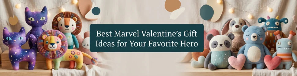 Best Marvel Valentine's Gift Ideas for Your Favorite Hero PlushThis blog feature picture