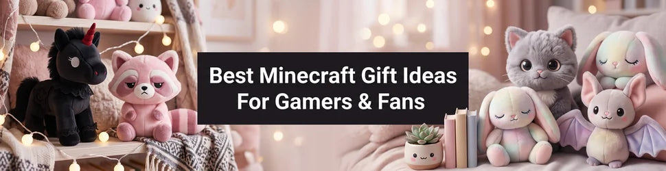 Best Minecraft Gift Ideas For Gamers & Fans PlushThis blog feature picture