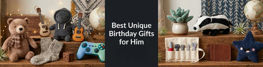 Best Unique Birthday Gifts for Him PlushThis blog feature picture