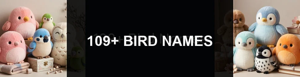 109+ Bird Names PlushThis blog feature picture