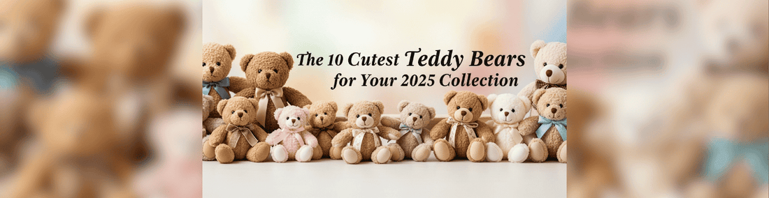 The 10 Cutest Teddy Bears for Your 2025 Collection