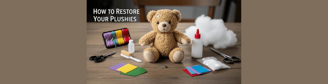 How to restore your plushies？