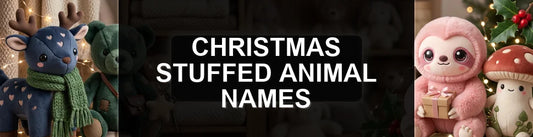 Christmas stuffed animal names PlushThis blog feature picture