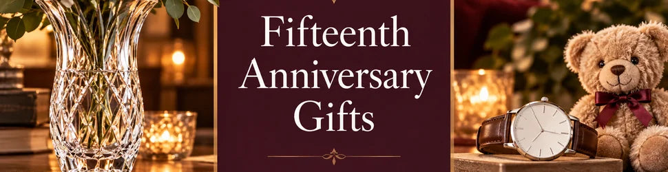 Fifteenth Anniversary Gifts — PlushThis blog feature picture
