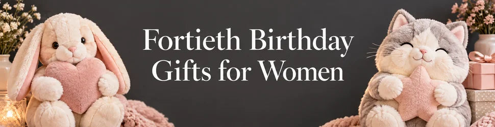 Fortieth Birthday Gifts for Women — PlushThis blog feature picture