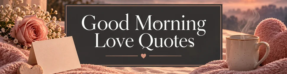 Good Morning Love Quotes PlushThis blog feature picture