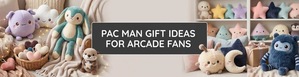 Pac Man Gift Ideas for Arcade Fans PlushThis blog feature picture