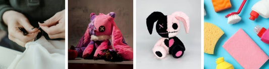 how to repair a stuffed animal without money, plushthis