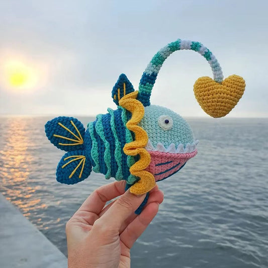 Sea Creature Crochet Anglerfish