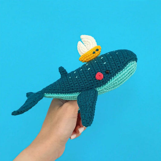 Sea Creature Crochet Whale