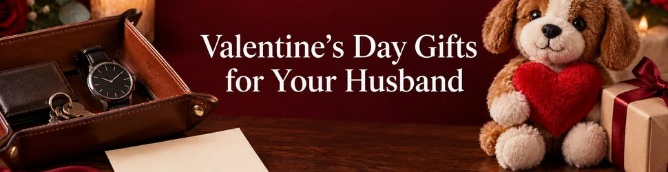 Romantic Valentines Day Gifts for Your Husband PlushThis blog feature picture
