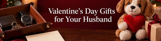 Romantic Valentines Day Gifts for Your Husband PlushThis blog feature picture