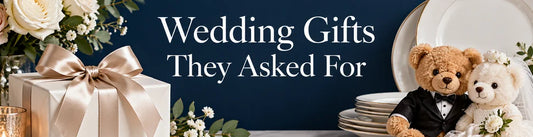 Wedding Gifts They Asked For — PlushThis blog feature picture