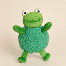 Green Frog Fuzzy Plush Animal Studio View