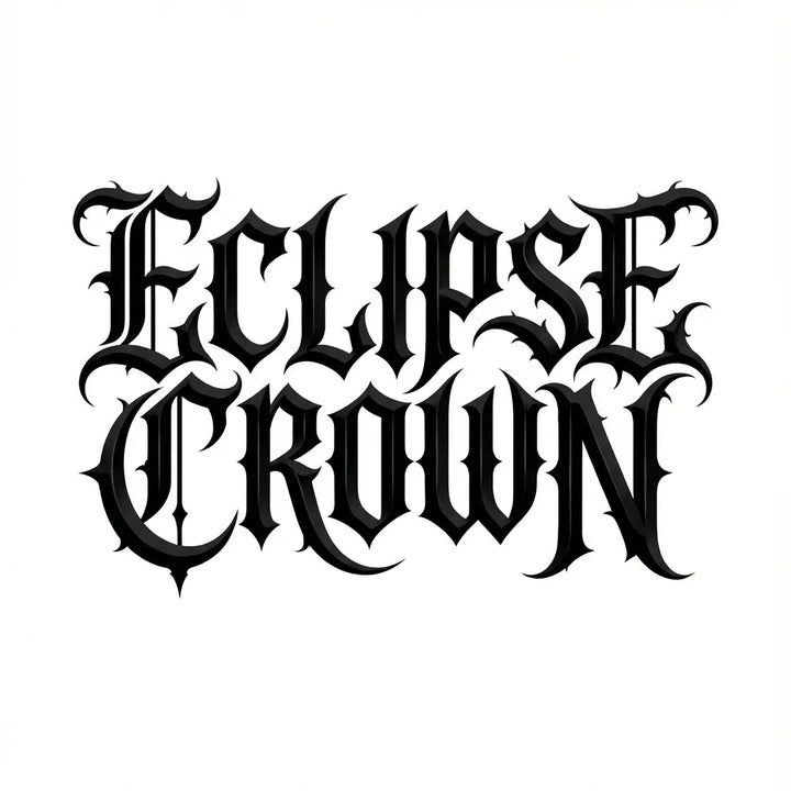 Metalcore Logo ECLIPSE CROWN