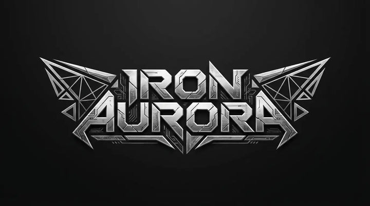 Metalcore Band Logo IRON AURORA