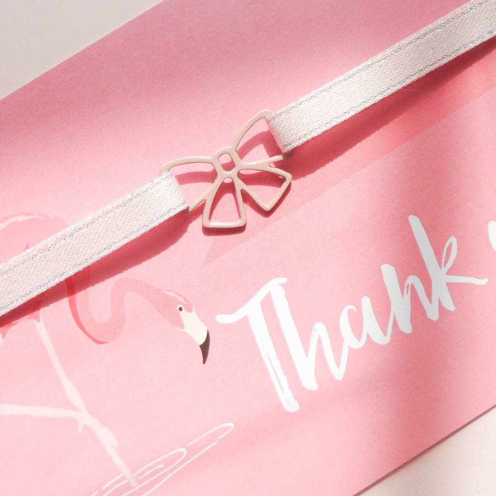 Cute Ribbon Motif Cord Choker