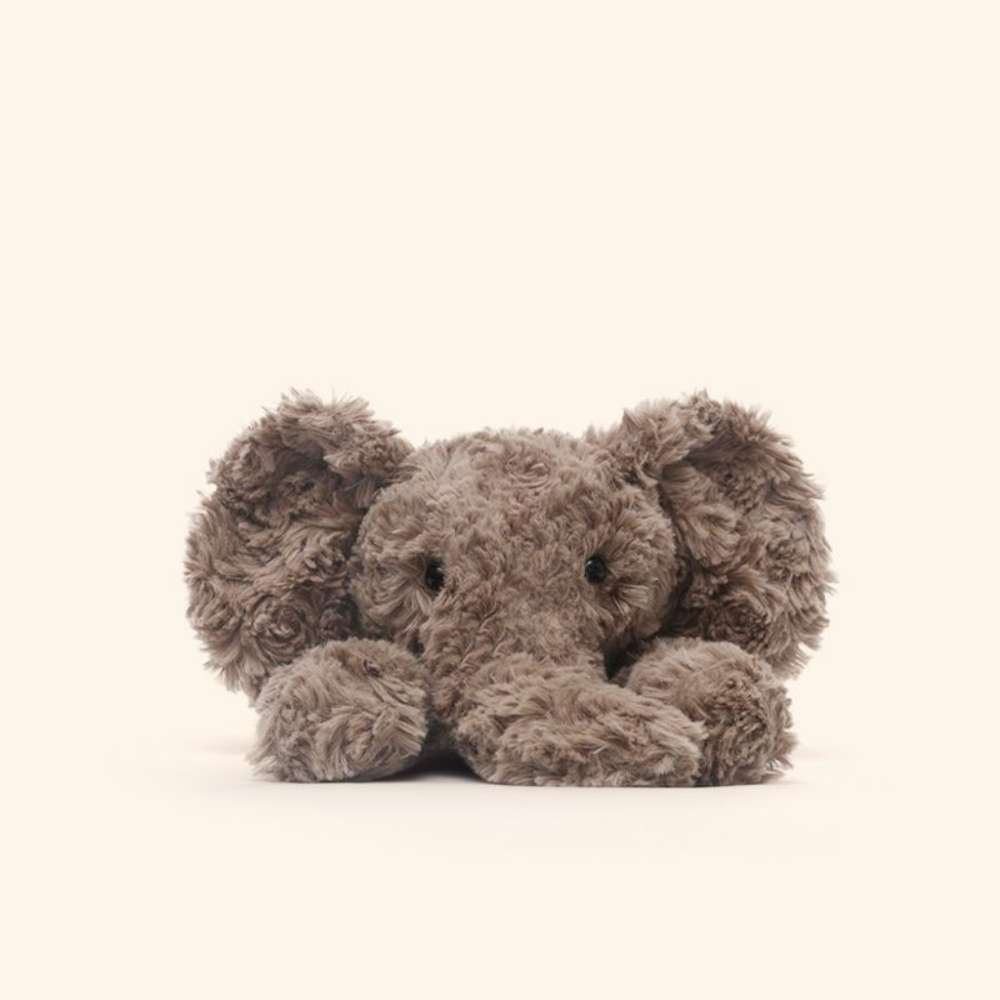 Adorable Grey Elephants Stuffed Animal